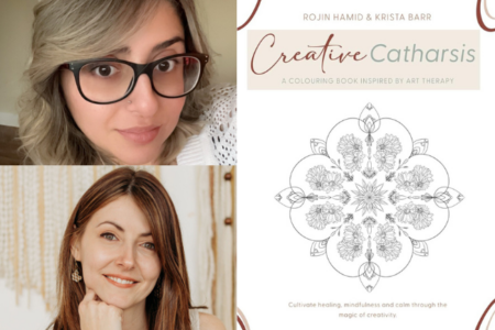 Healing Through Art: BCA Grads Rojin Hamid and Krista Barr Publish Innovative Colouring Book
