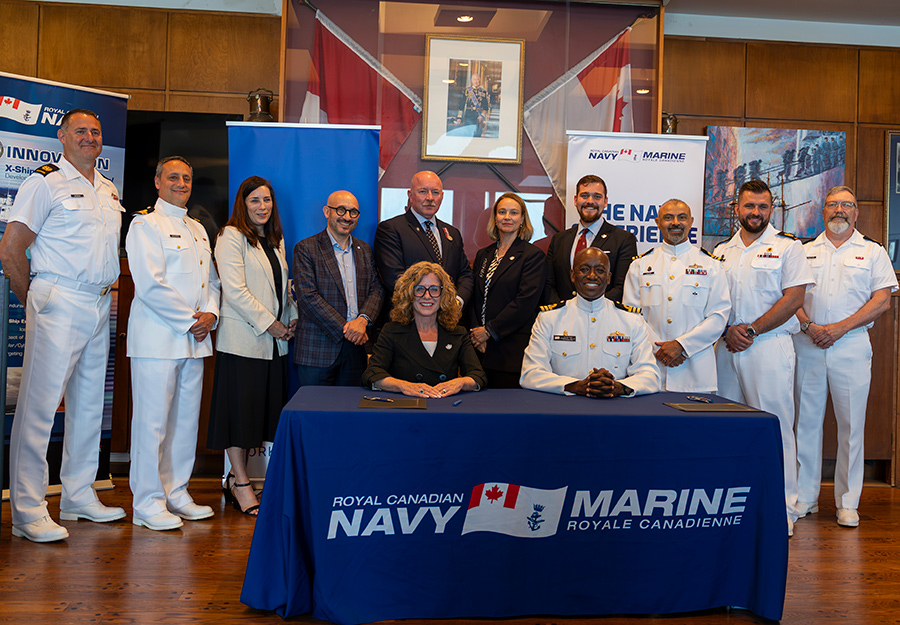 Navy signing