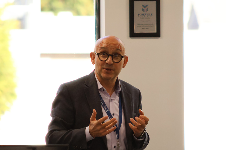 Yorkville University - BC Campus 10 Year Anniversary - Ian Freedman