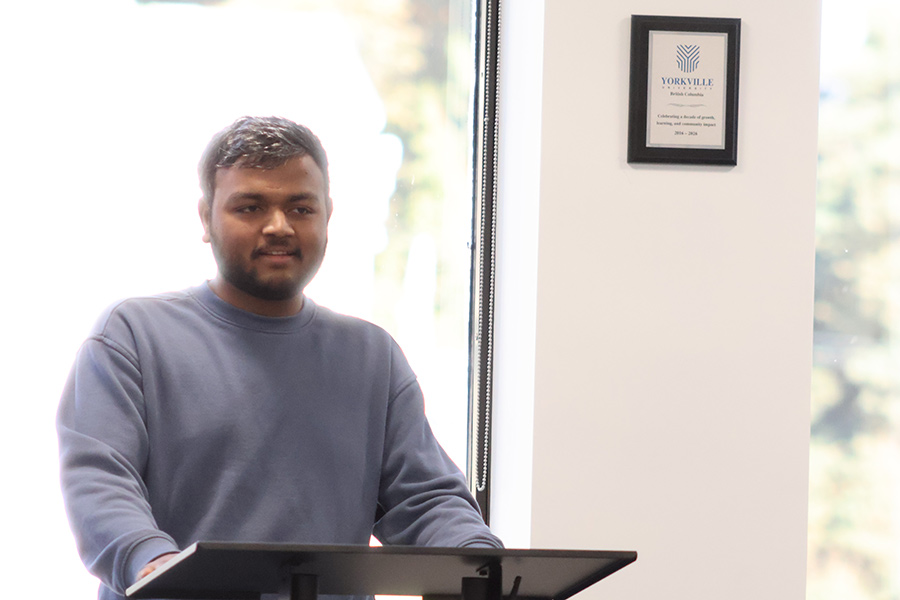 Yorkville University - BC Campus 10 Year Anniversary Jay Adalaja