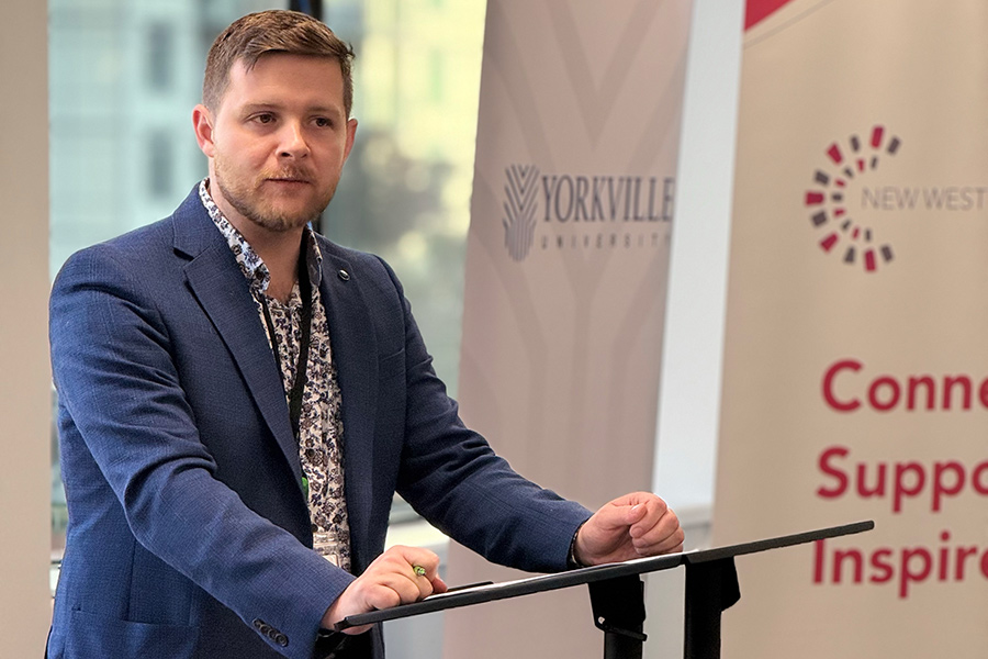 Yorkville University - BC Campus 10 Year Anniversary - Tristan Wright